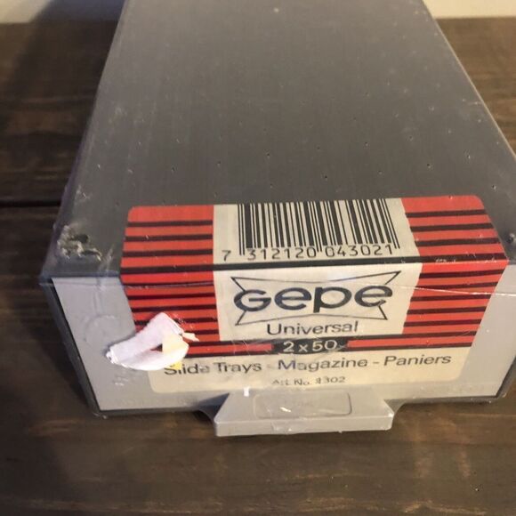 Slide Trays-Gepe Universal 2X50 Magazine Paniers Art #4302 . Please Read - Picture 4 of 8